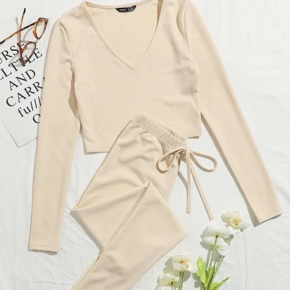 Shein tan set